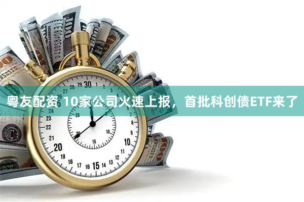 粤友配资 10家公司火速上报,首批科创债ETF来了